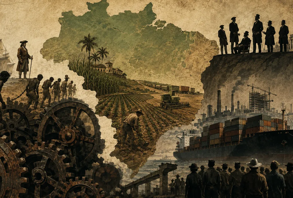 A economia do Brasil ao longo do tempo